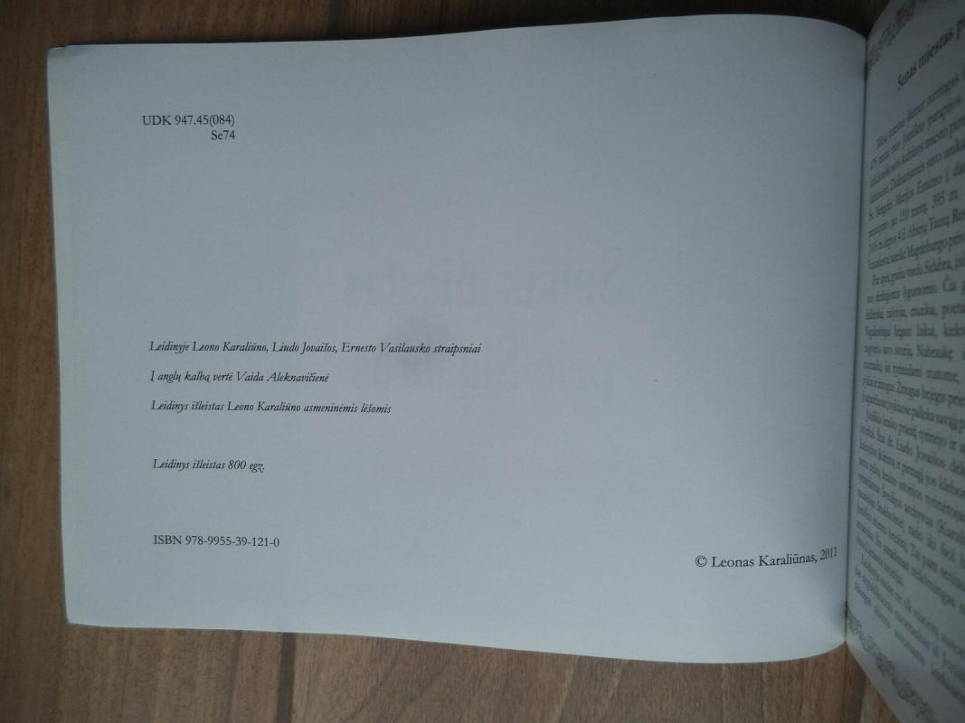 Senas miestas prie Sidabros - Leonas Karaliūnas, knyga 4