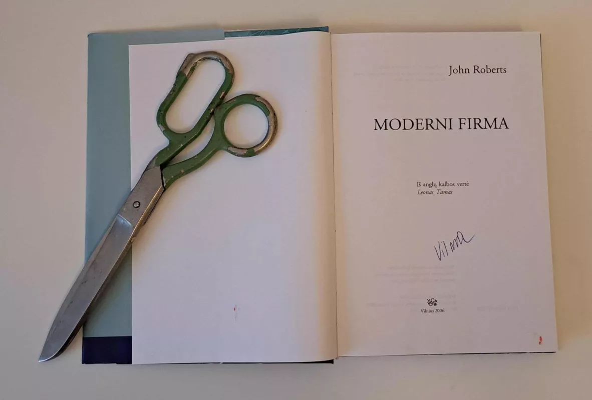 Moderni firma - John Roberts, knyga 4