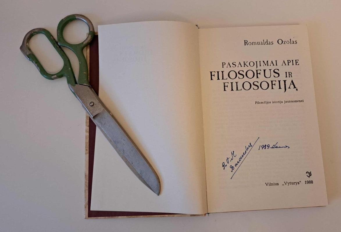 Pasakojimai apie filosofus ir filosofiją - Romualdas Ozolas, knyga 3