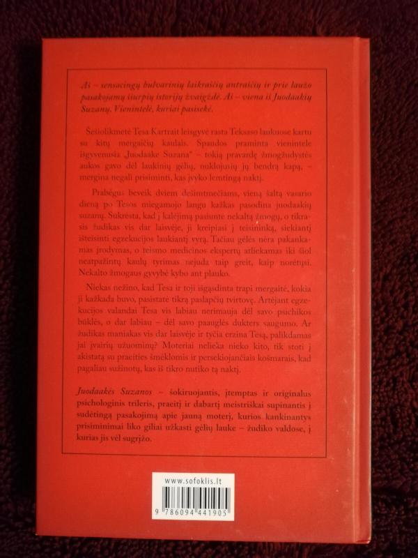 Juodaakės suzanos - Julia Heaberlin, knyga 2