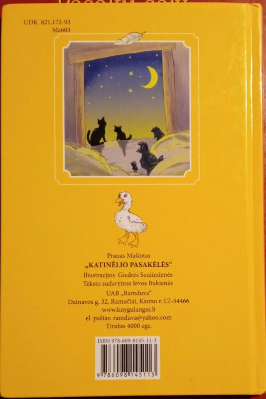 Katinėlio pasakėlės - Pranas Mašiotas, knyga 3