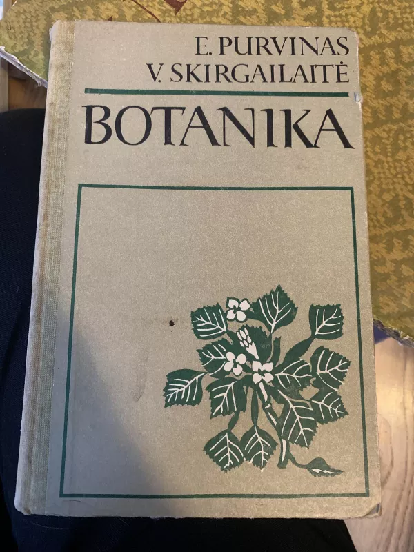 Botanika - E. Purvinas, V.  Skirgailaitė, knyga 4