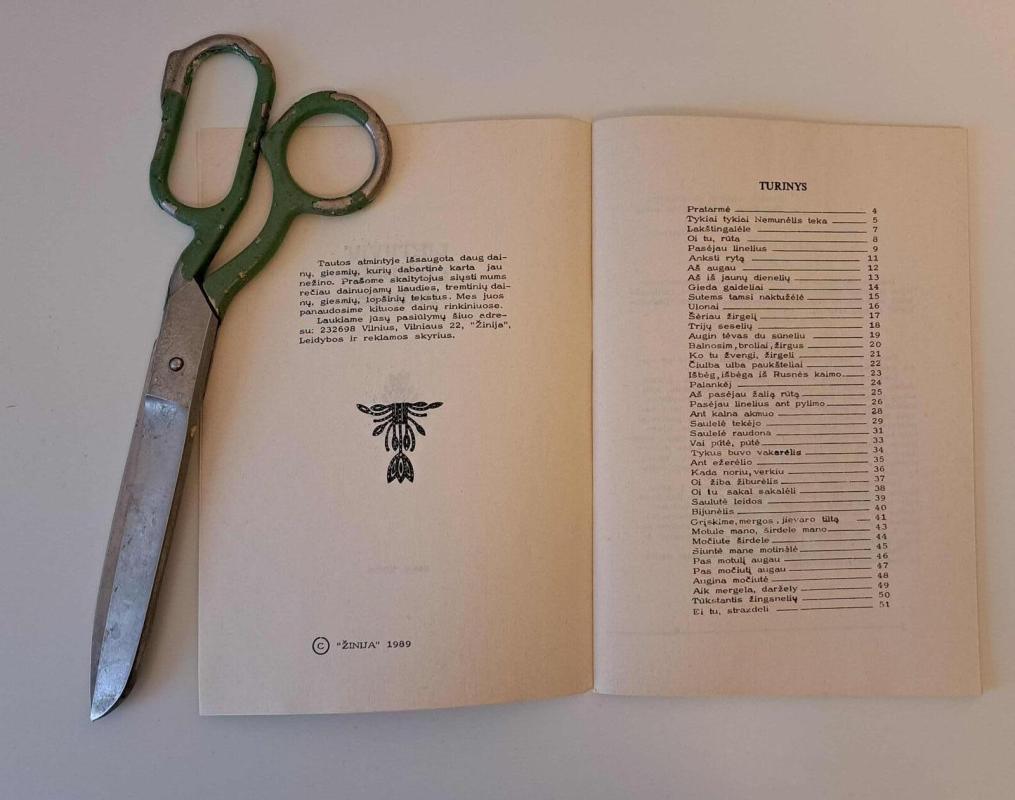 Lietuvių liaudies dainos - Jadvyga Miniotaitė ir kt., knyga 3