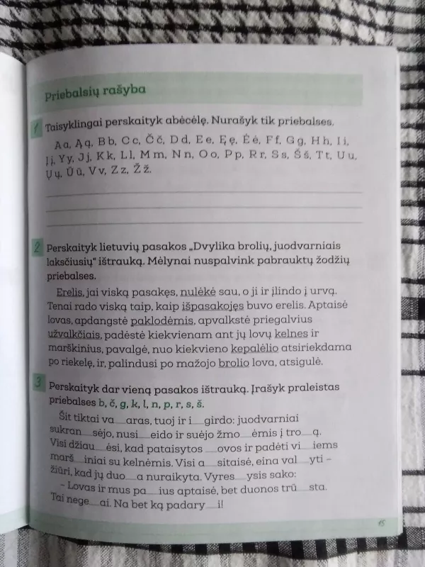 Gramatikos pratimai 4 klasė 1 d. - Levutė Karčiauskienė, knyga 3