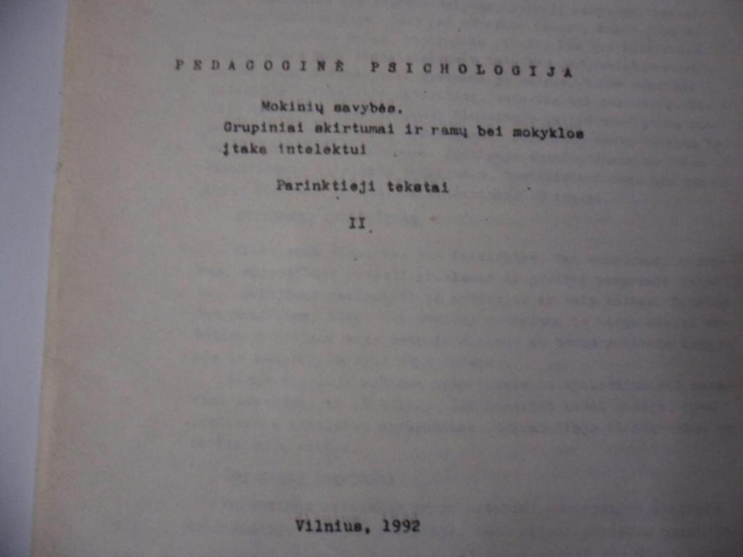 pedagogine psichologija, mokiniu savybes, grupiniai skirtumai ir namu bei mokyklos itaka intelektui - Autorių Kolektyvas, knyga 4