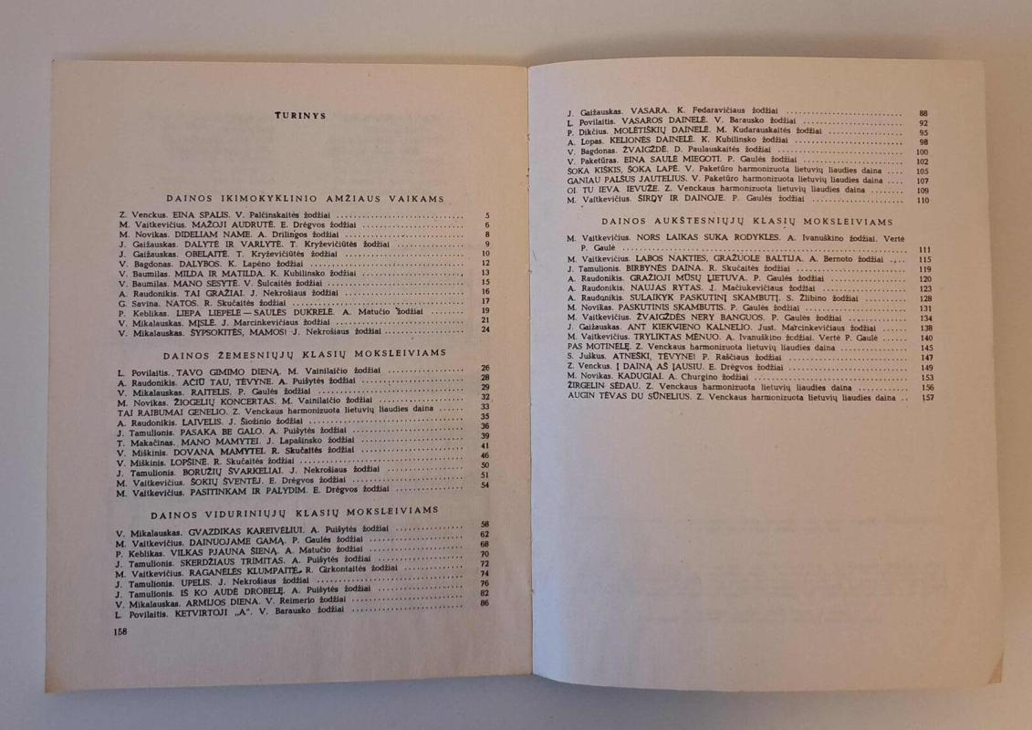 Dainų dainelė - Antanas Gradeckas, knyga 4