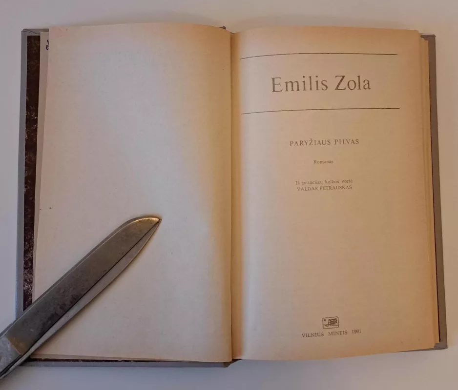 Paryžiaus pilvas - Emilis Zola, knyga 4