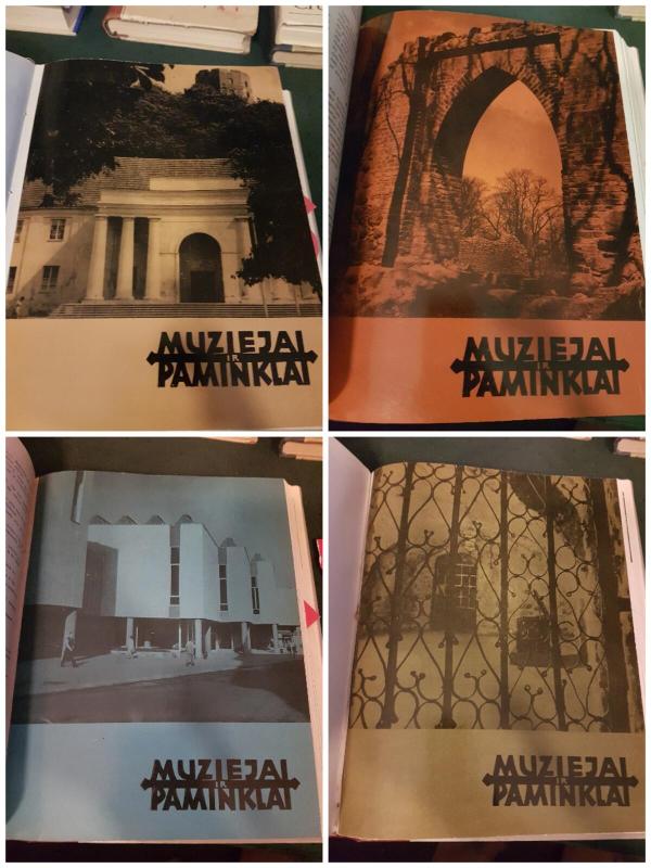 Muziejai ir paminklai 4i surišti žurnalai - P. Gudynas, knyga 3