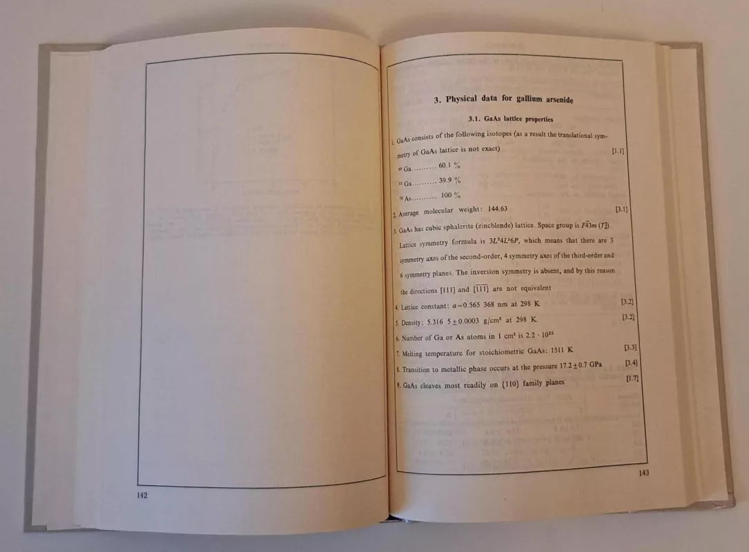Handbook on Physical Properties of Ge, Si, GaAs and InP - Adolfas Dargys, Jurgis  Kundrotas, knyga 4