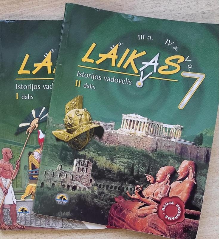 Laikas: istorijos vadovėlis 7 klasei. (1 dalis) - I. Kapleris, ir kiti , knyga 3