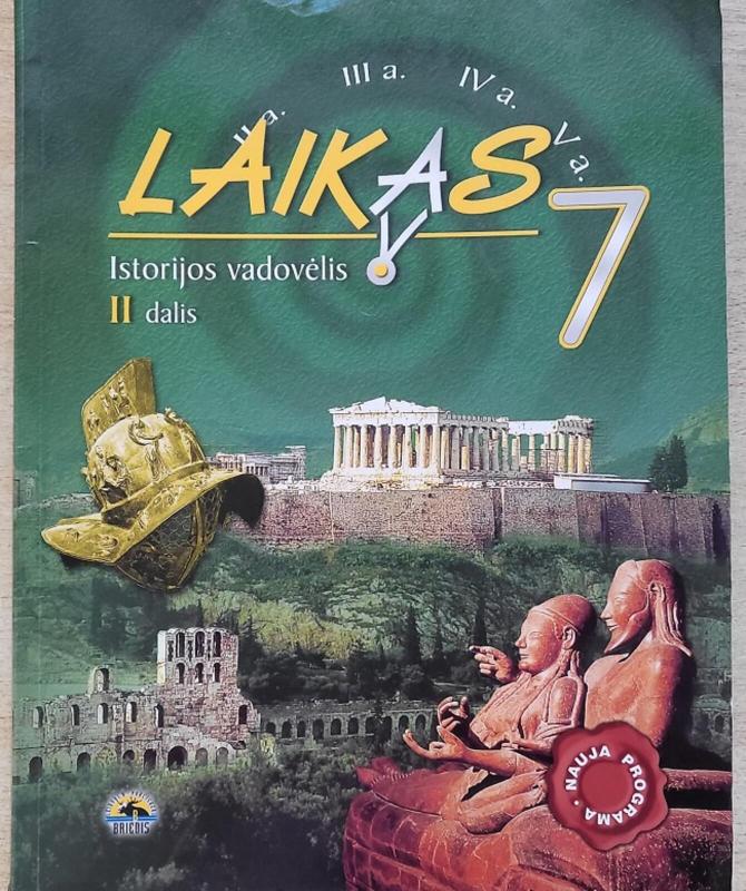 Laikas: istorijos vadovėlis 7 klasei. (2 dalis) - I. Kapleris, ir kiti , knyga 2