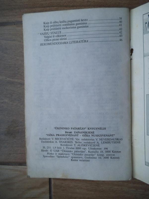 Ožka prasigyvenant-ožka nusigyvenant - Autorių Kolektyvas, knyga 3
