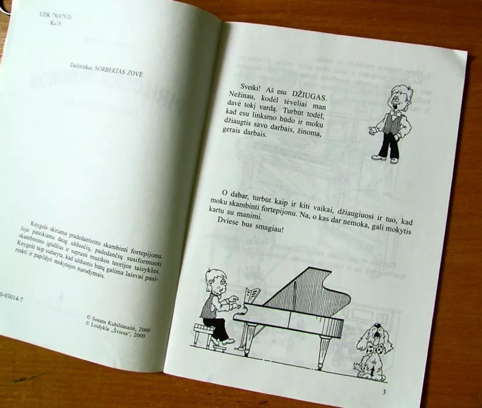 Pirmosios pamokos prie fortepijono - Sonata Kubiliūnaitė, knyga 2