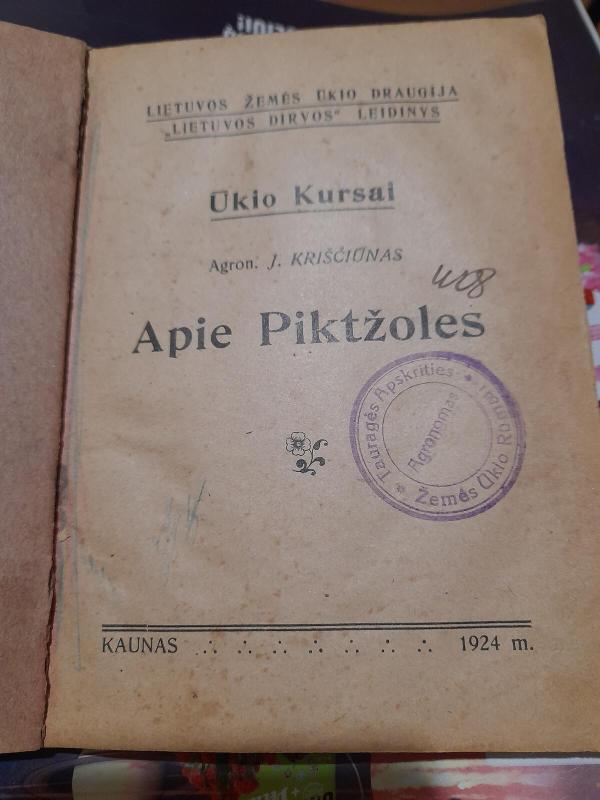 Apie piktžoles - J. Kriščiūnas, knyga 3