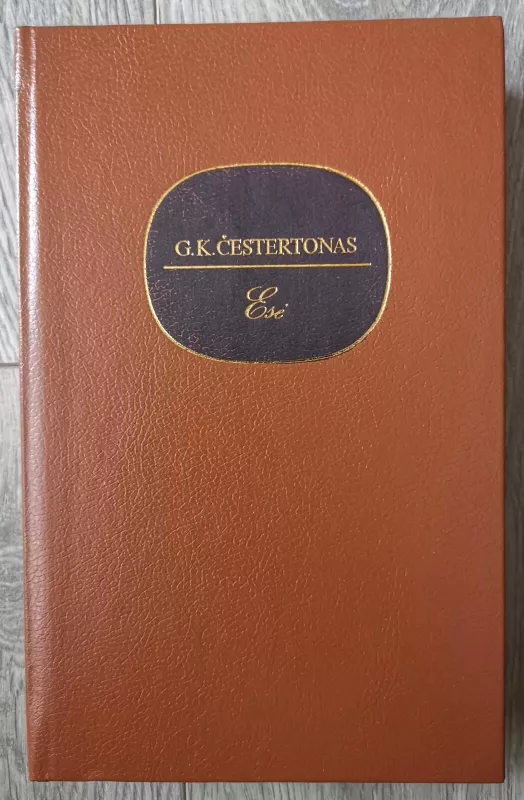 Esė - G.K. Chesterton, knyga
