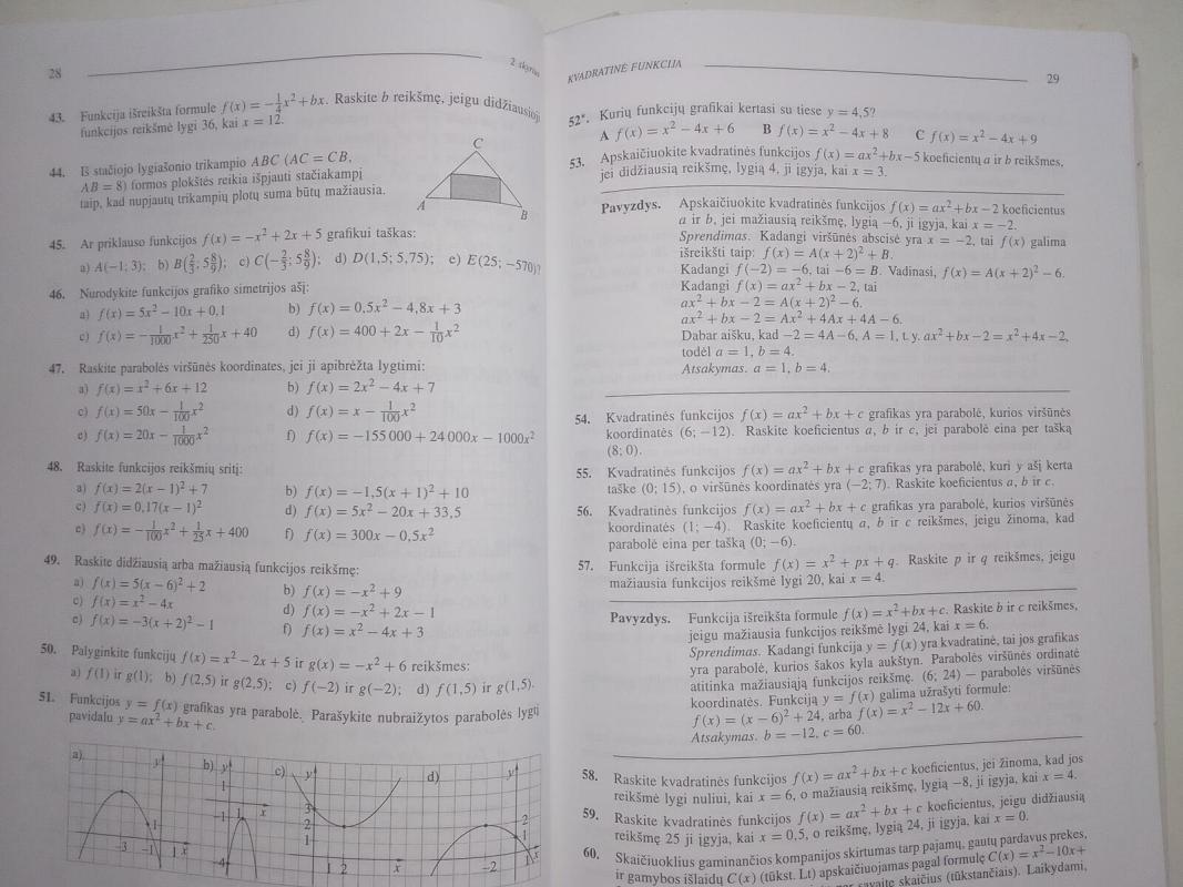 Matematika. Uždavinynas 9 klasei - Valdas Vanagas, knyga 4