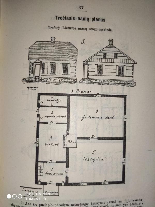 Namai.Jųjų svarba, vieta, padėjimas, stilius, medega, statymas, papuošimas, išvaizdos ir planai - Povilas Januševičius, knyga 3