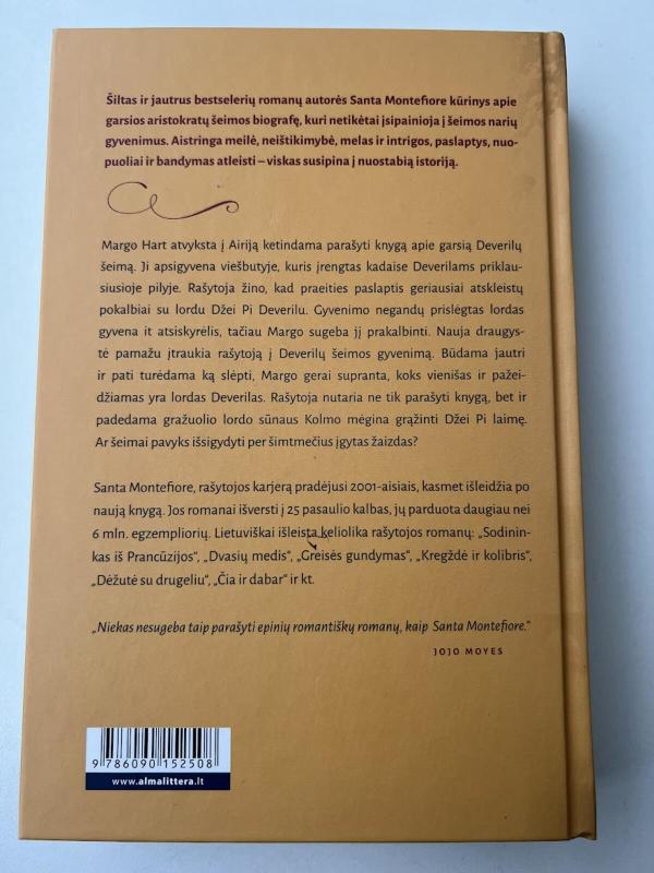 Tolimi krantai - Santa Montefiore, knyga 3