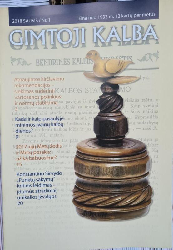 Žurnalai Gimtoji kalba 2018-2021 m. - Autorių Kolektyvas, knyga 3