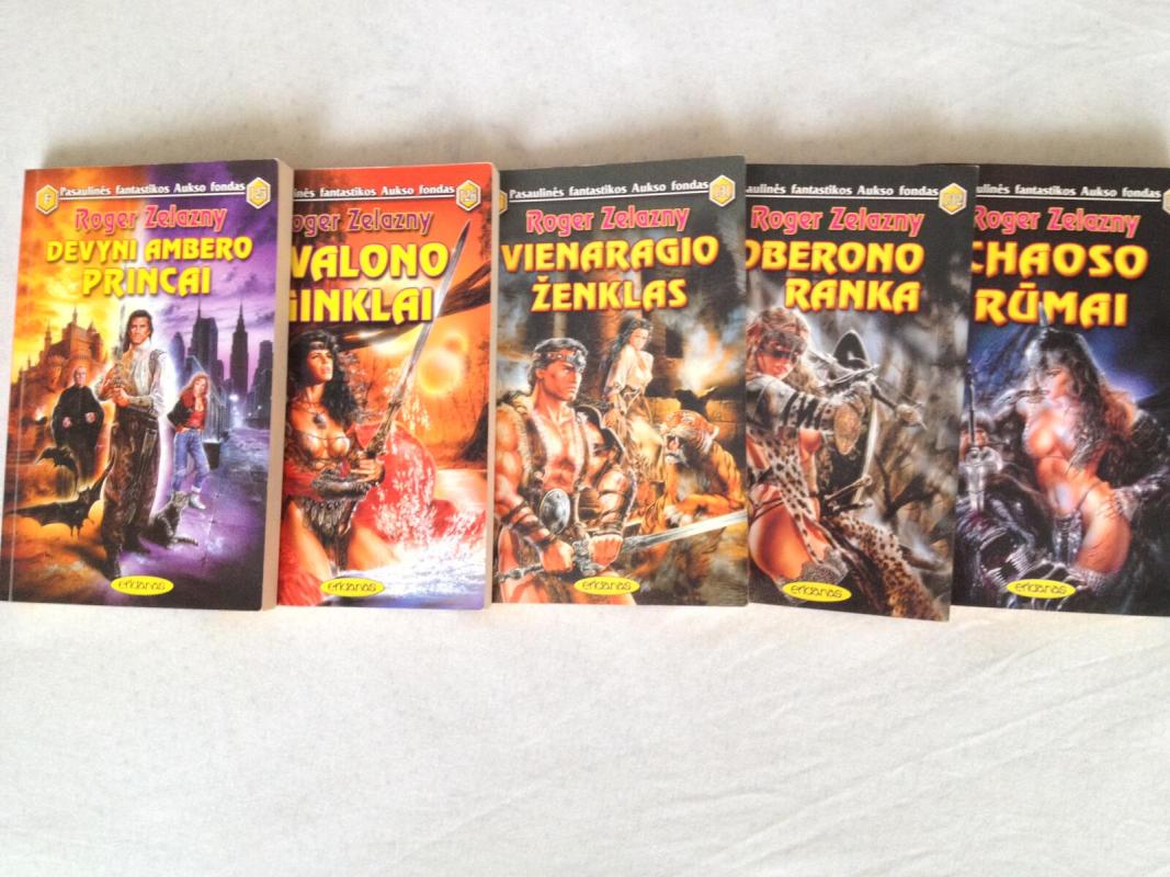 Devyni Ambero princai (125) - Roger Zelazny, knyga 3