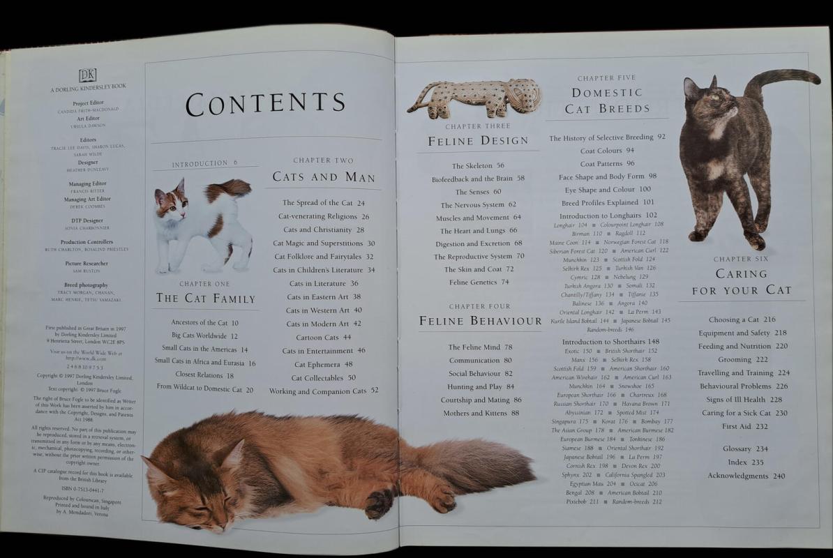 The Encyclopedia of the Cat - Bruce Fogle, knyga 2
