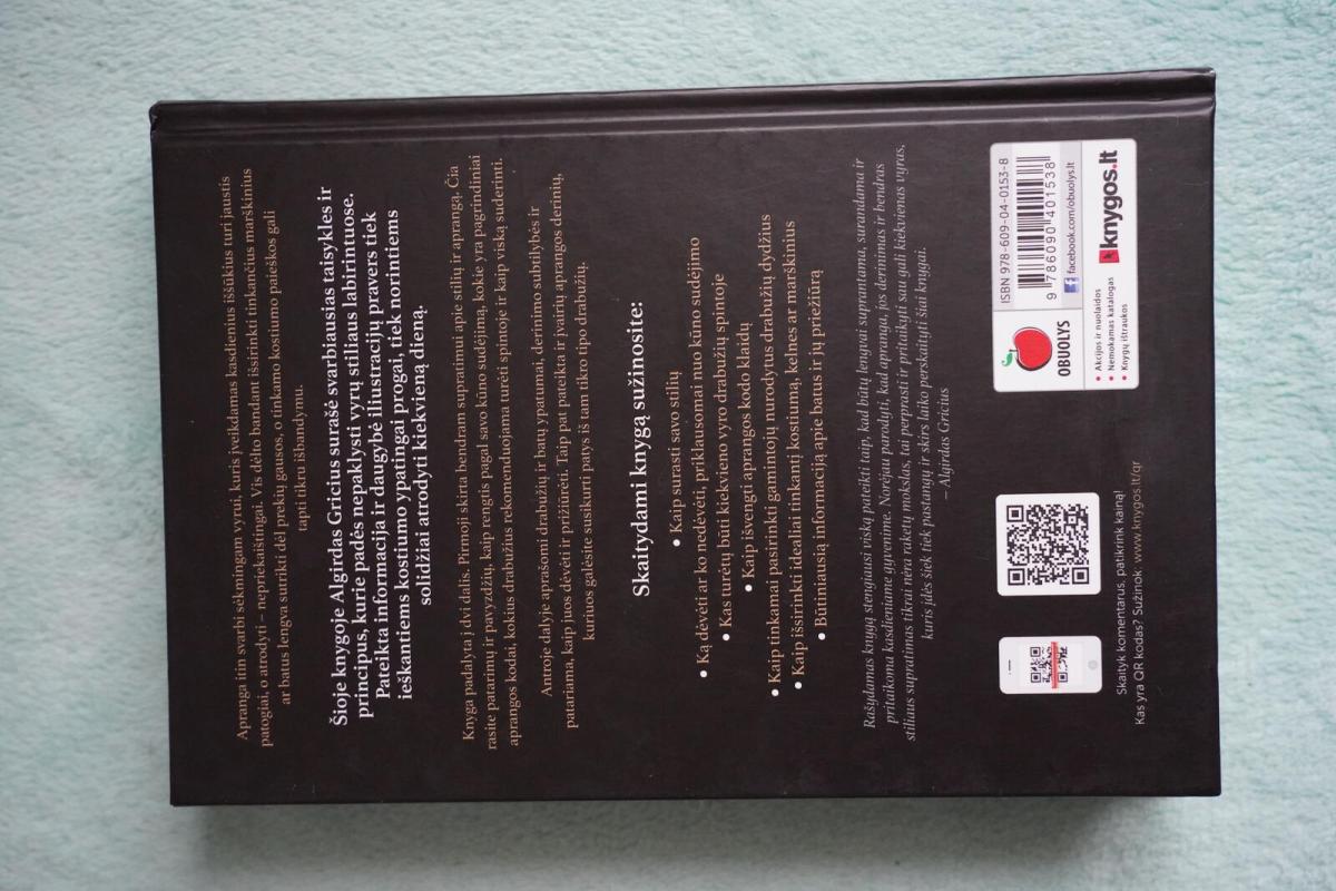 Idealiai tinkantis kostiumas : praktiškas stilius moderniam vyrui - Algirdas Gricius, knyga 3