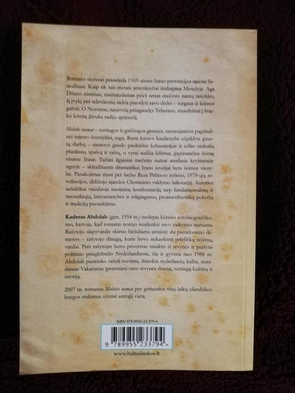 Mečetės namai - Abdolah Kader, knyga 2