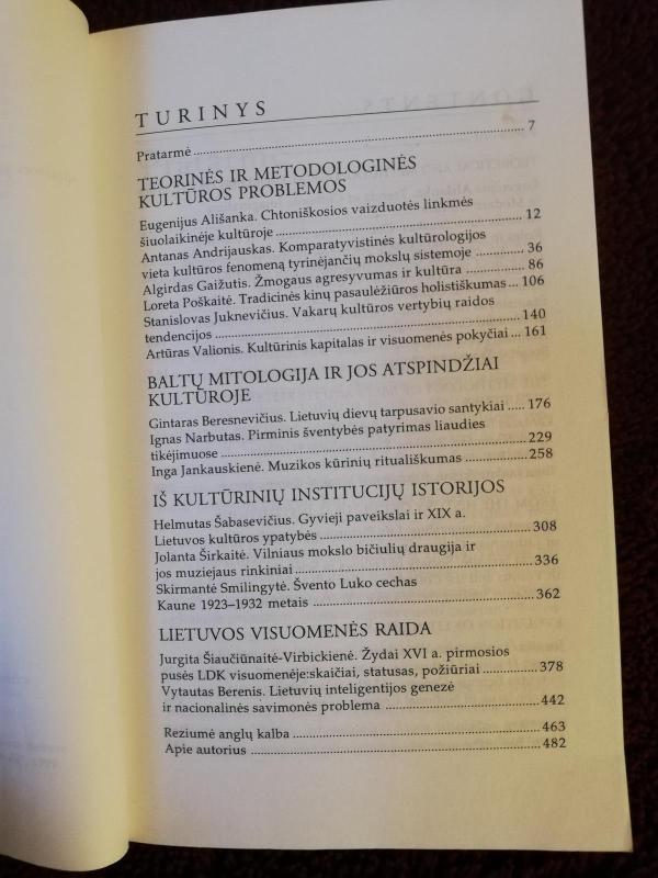 Kultūros istorijos tyrinėjimai 5 - Autorių Kolektyvas, knyga 4