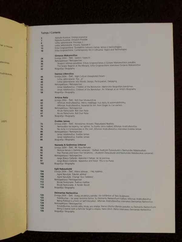 Emisija 2004 - ŠMC - Autorių Kolektyvas, knyga 3