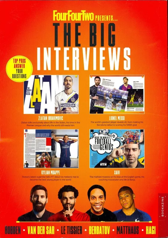 THE BIG INTERVIEWS (WITH FOOTBALL'S GREATEST), issue 1 - Dan Peel, knyga 3