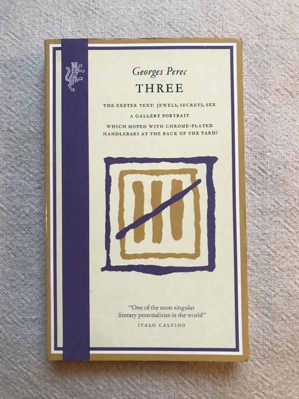 Three - Georges Perec, knyga