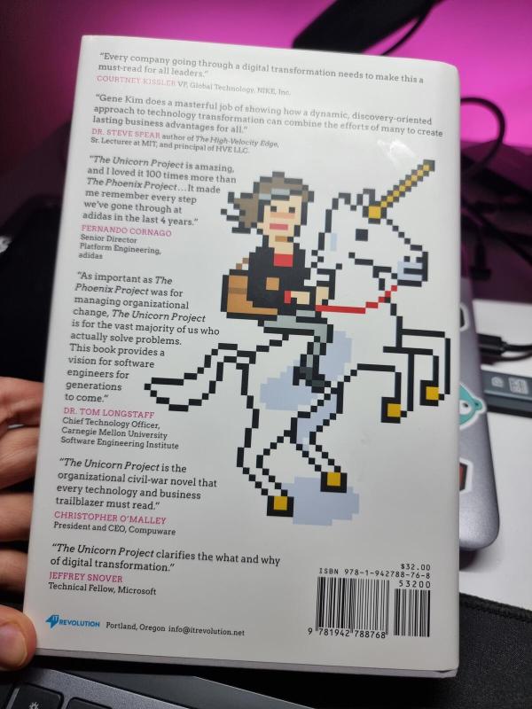 The Unicorn Project - Gene Kim, knyga