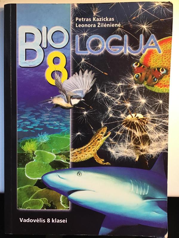 Biologija 8 kl. - Petras Kazickas, Leonora  Žilėnienė, knyga 3