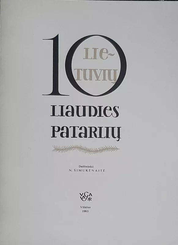 10 lietuvių liaudies patarlių - Autorių Kolektyvas, knyga 3