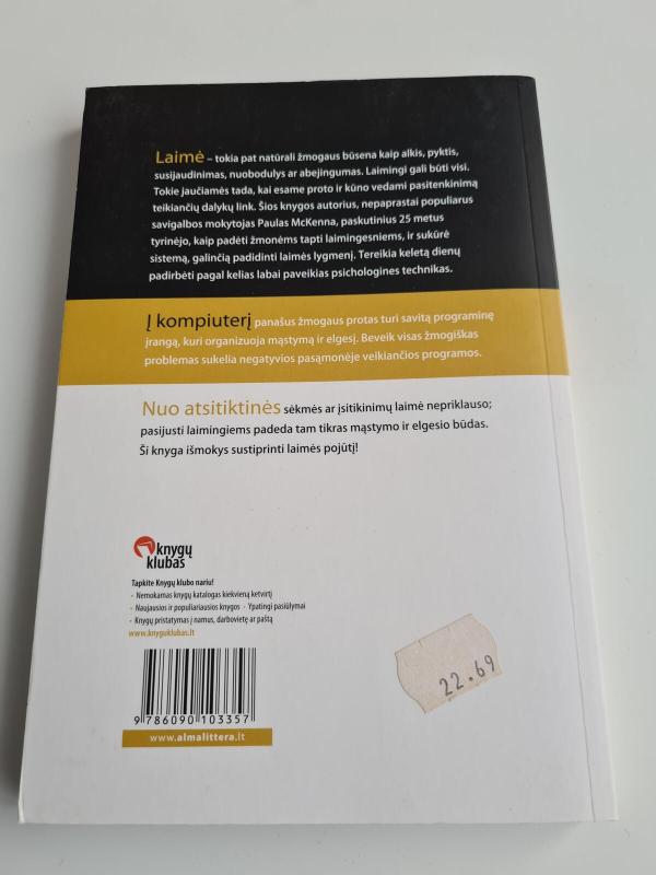 Išmokite būti laimingi - P. McKenna, knyga 3