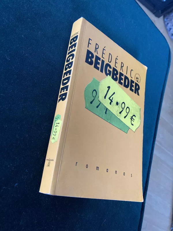 14.99 € - Frederic Beigbeder, knyga 3