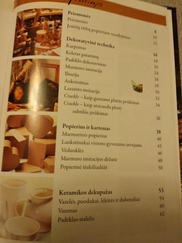 Viskas apie dekupažą - Dondi Dario, knyga 2