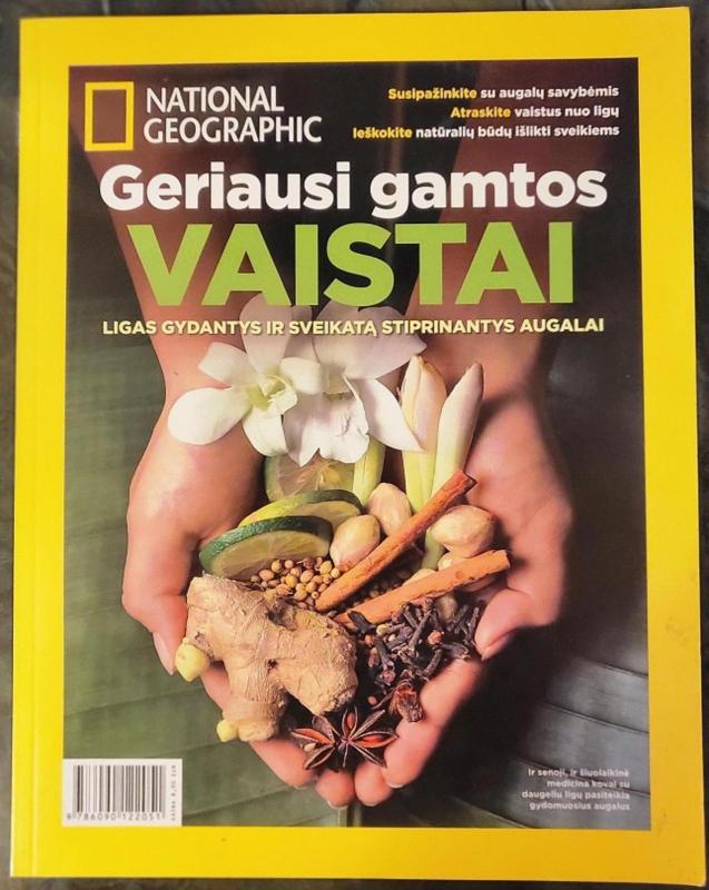 National geographic. Geriausi gamtos vaistai, 2015 m. - Autorių Kolektyvas, knyga 2