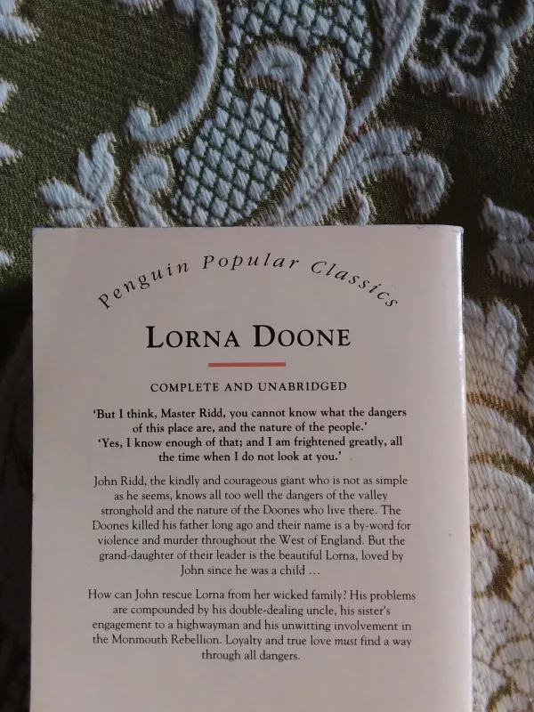 Lorna Doone - R.D. Blackmore, knyga 3