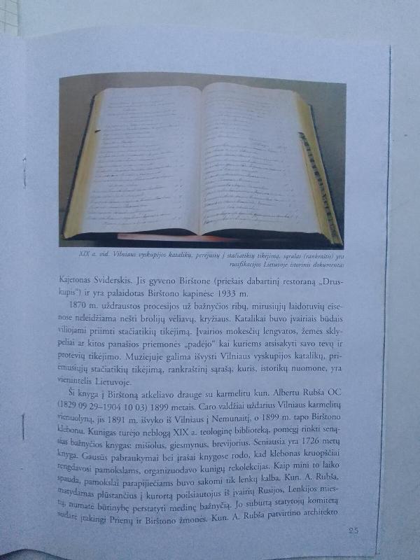 Birštono sakralinis muziejus - Roma Zajančkauskienė, knyga 3