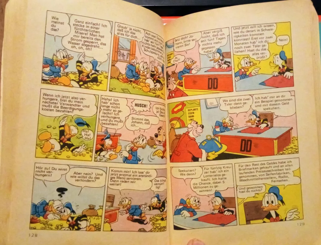 Onkel Donald auf heißer Spur - Walt Disney, knyga 6