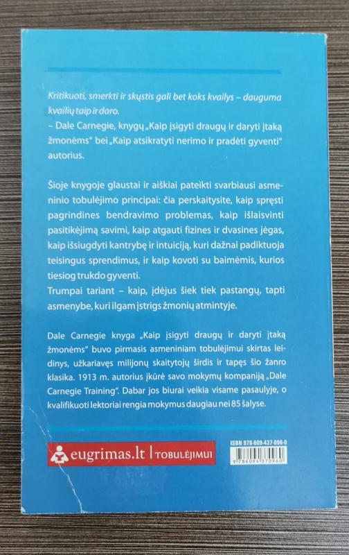 Būk nepamirštamas - Dale Carnegie, knyga 2