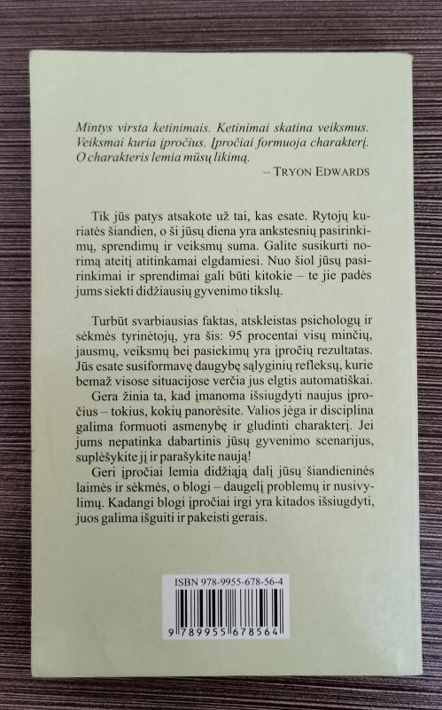Įpročiai, verti milijono - Brian Tracy, knyga 2