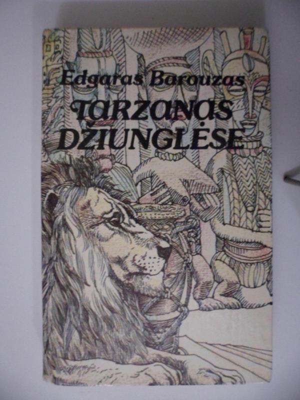 Tarzanas džiunglėse - Egdaras Barouzas, knyga 2