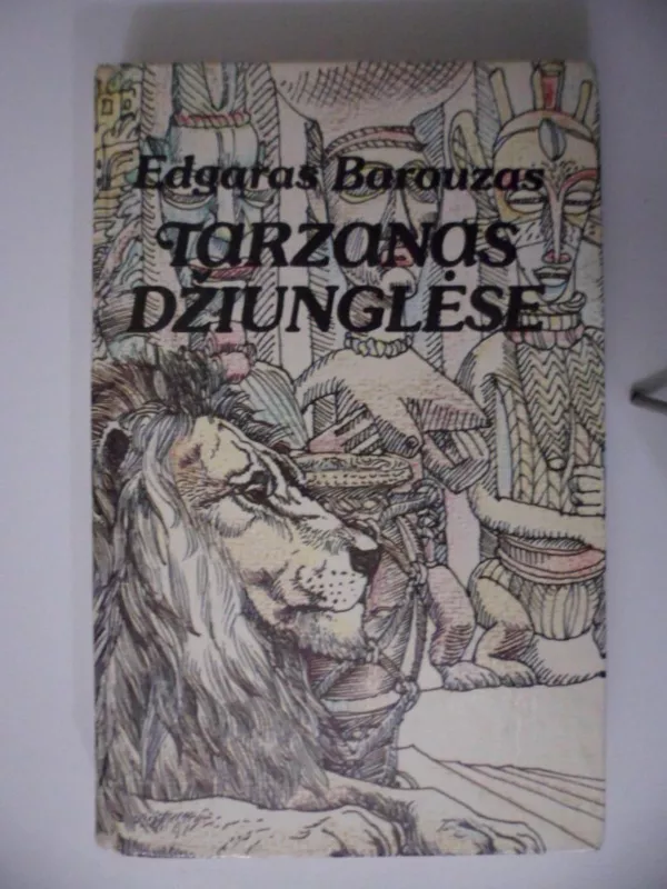 Tarzanas džiunglėse - Egdaras Barouzas, knyga