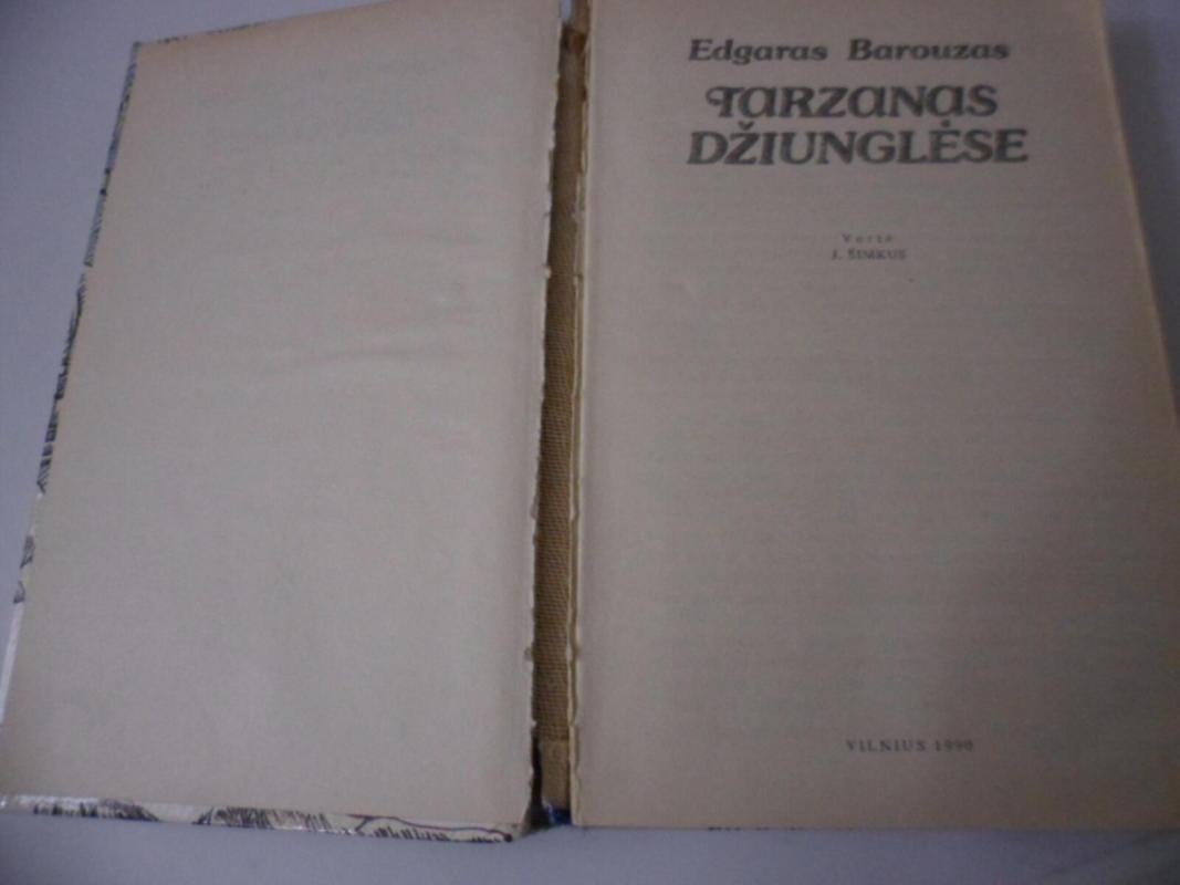 Tarzanas džiunglėse - Egdaras Barouzas, knyga 3