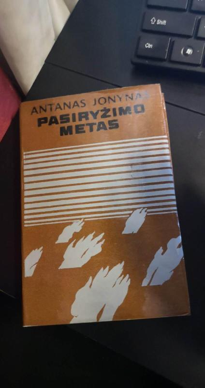 Pasiryžimo metas - Antanas A. Jonynas, knyga 2
