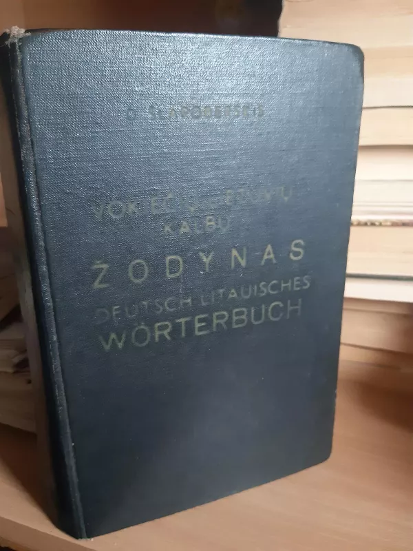 Vokiečių kalbos žodynas - Gerhard Wahrig, knyga
