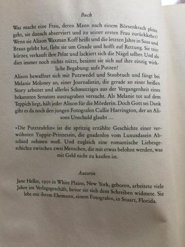 Die Putzteufelin - Jane Heller, knyga 3