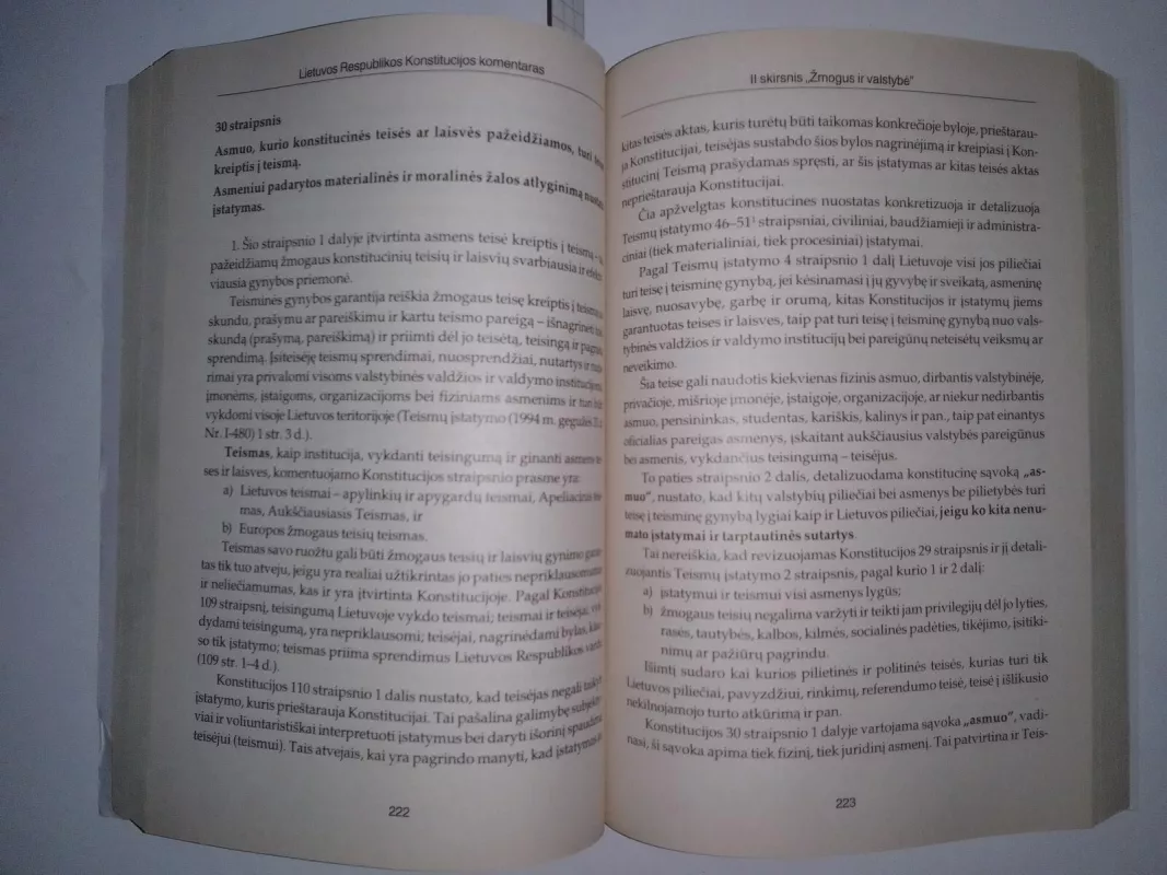 Lietuvos Respublikos Konstitucijos komentaras (1 dalis) - Karolis Jovaišas, knyga 3